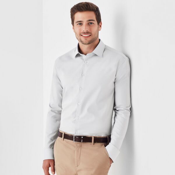 Mens Charlie Slim Fit Long Sleeve Shirt Thumbnail
